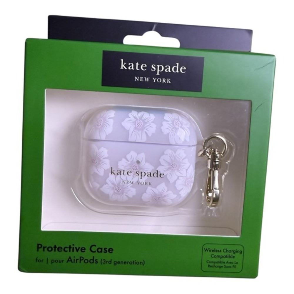 Kate Spade New York Lavender Floral AirPods Case 3rd Gen Protective Designer